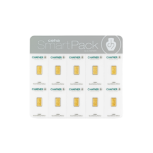 10 x 1 g Goldbarren C.Hafner SmartPack