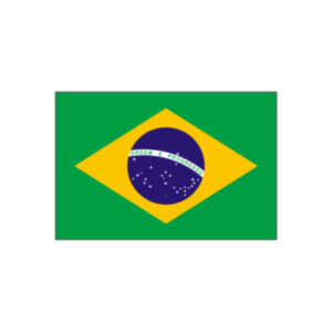 Nationalflagge von Brasilien