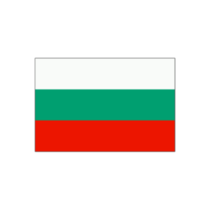 Nationalflagge von Bulgarien