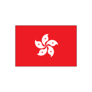 Nationalflagge von Hongkong