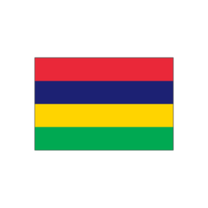 Nationalflagge von Mauritius