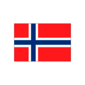Nationalflagge von Norwegen